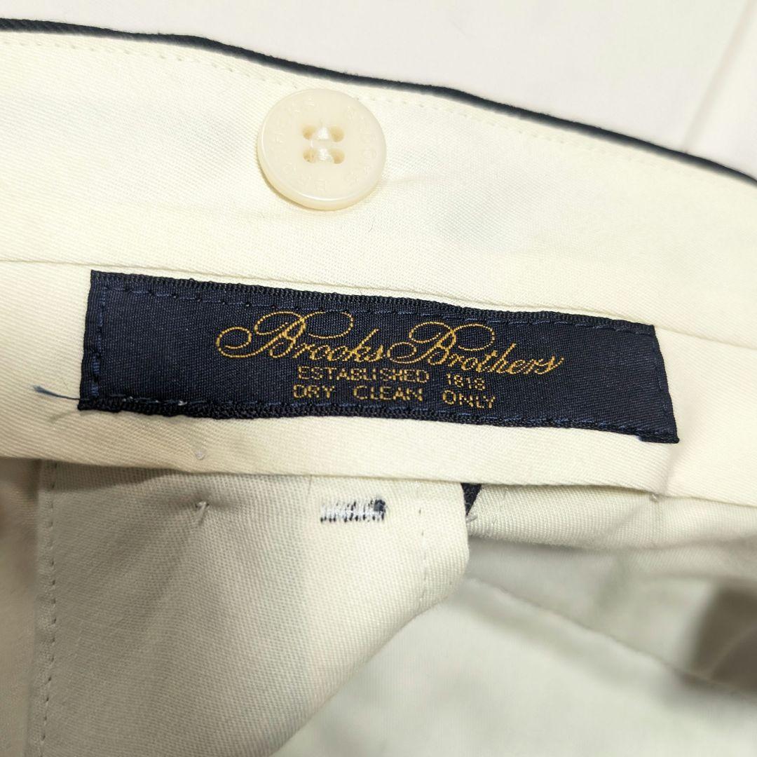 【Brooks Brothers】90sウールフランネル生地ツータックスラックス