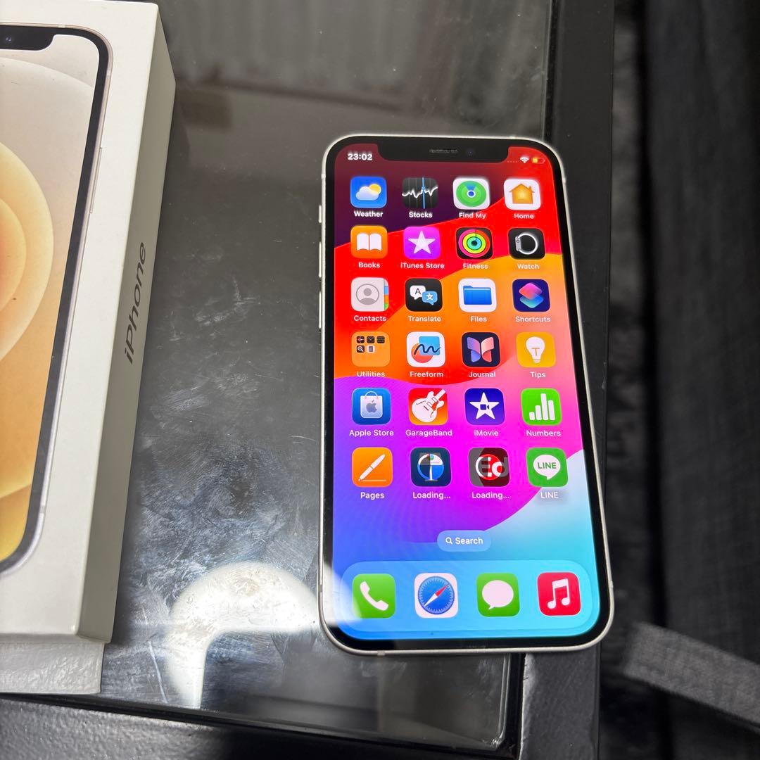 ホ*ム様 Apple iPhone 12 miniホワイト 本体 sim fre