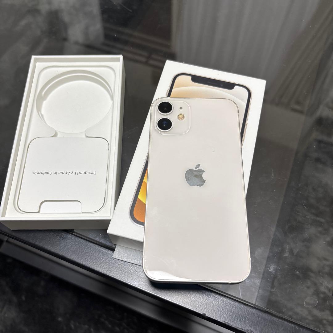 ホ*ム様 Apple iPhone 12 miniホワイト 本体 sim fre