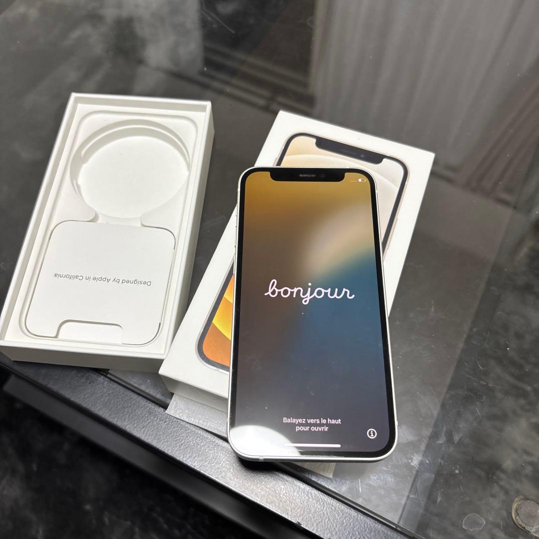 ホ*ム様 Apple iPhone 12 miniホワイト 本体 sim fre