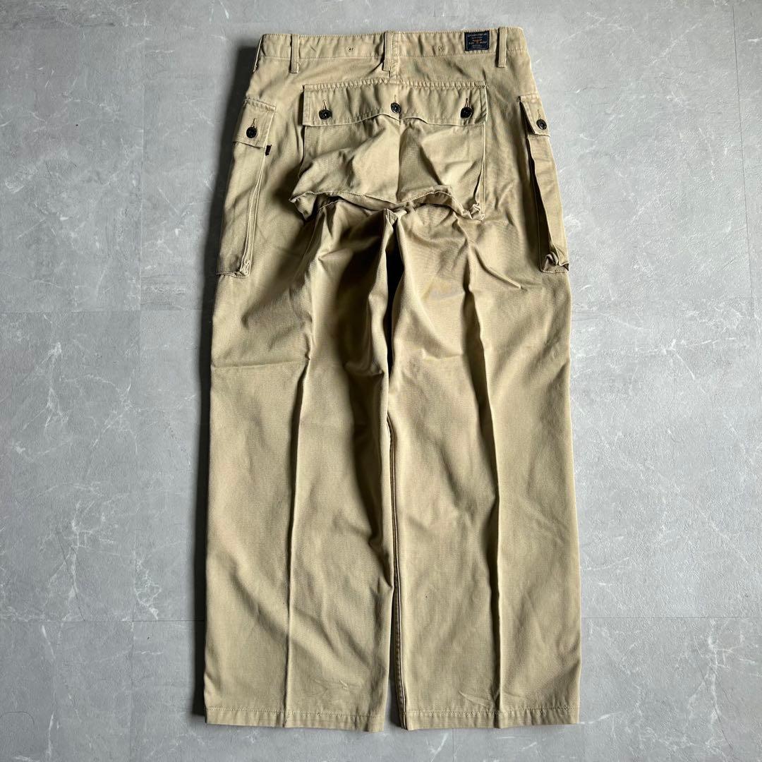 00s Alpha社製 バギー カーゴパンツ ユーティリティ モンキー 古着 L
