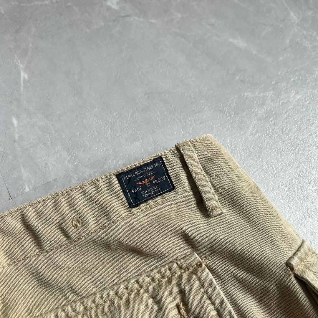 00s Alpha社製 バギー カーゴパンツ ユーティリティ モンキー 古着 L