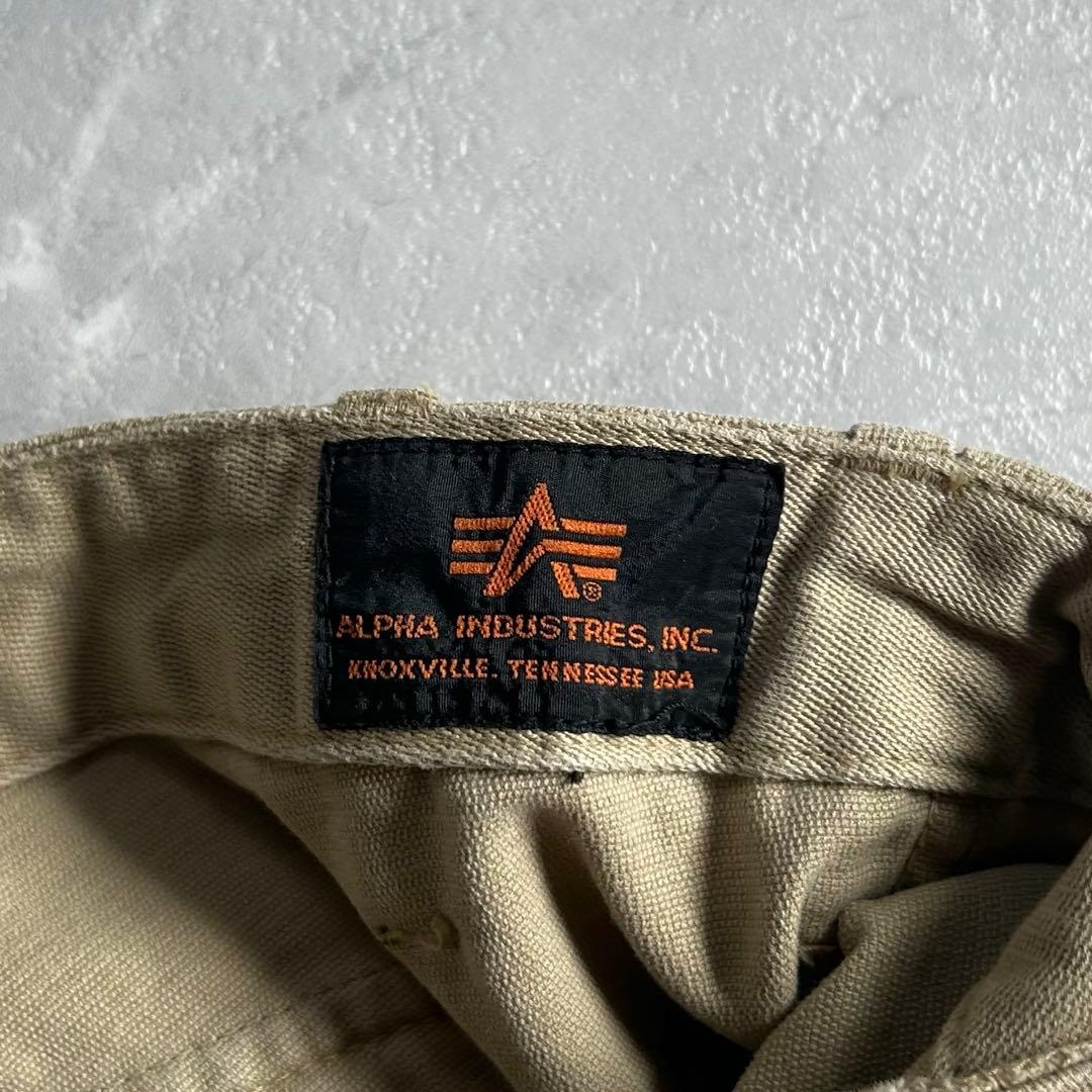 00s Alpha社製 バギー カーゴパンツ ユーティリティ モンキー 古着 L