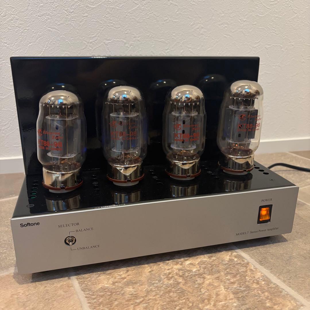 【美品】Softone Model 7真空管 ステレオパワーアンプ
