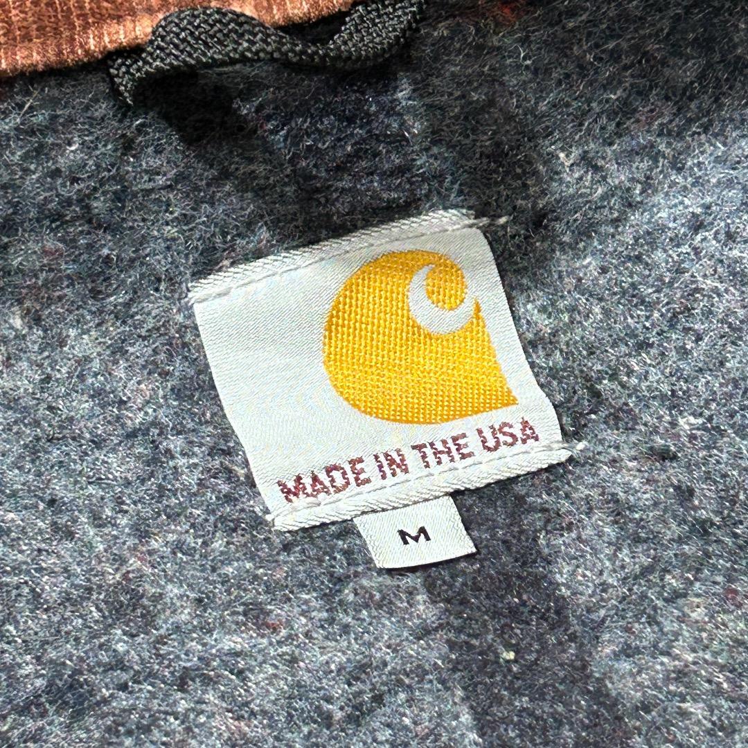 00s USA製 ブラウン カーハート デトロイトジャケット ダックM