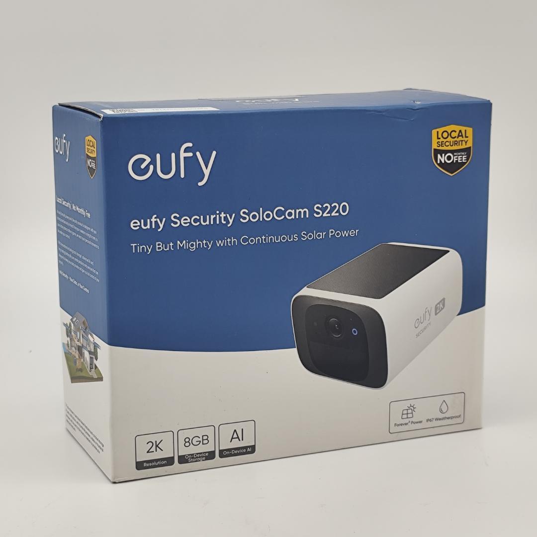 Eufy SoloCam S220 屋外防犯カメラ 2K ソーラー充電
