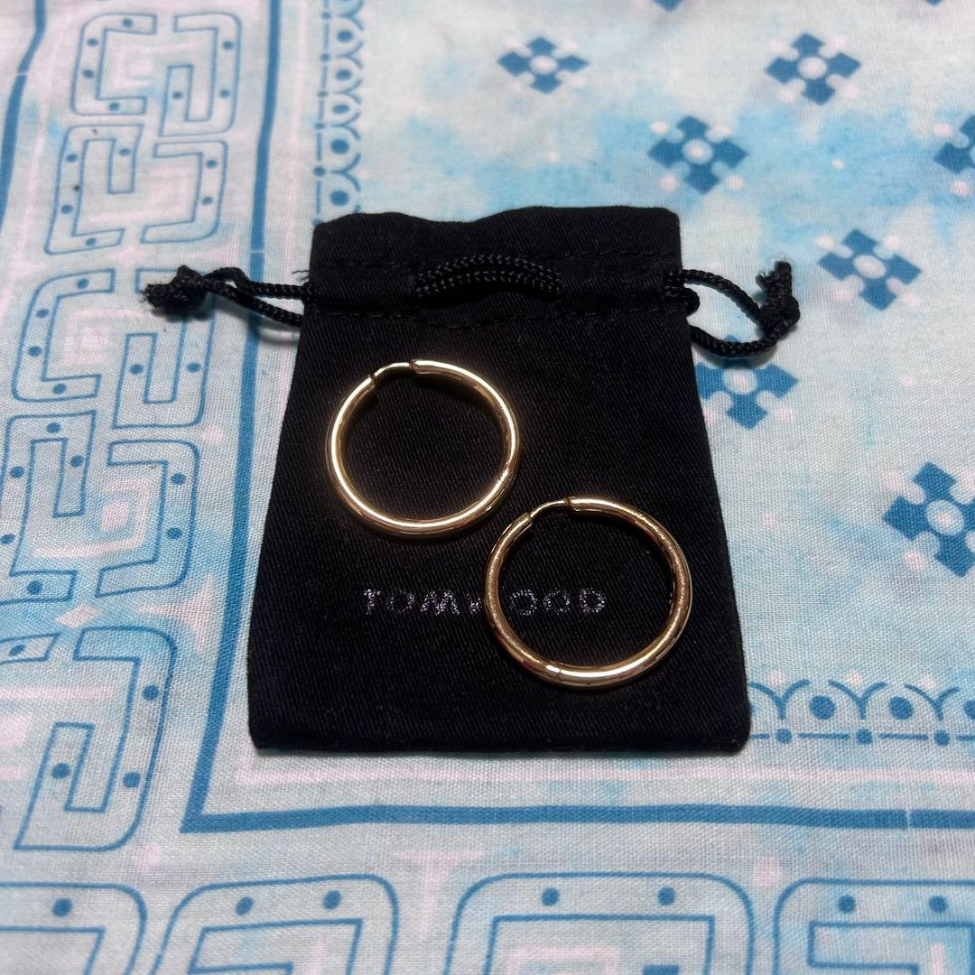 C*様 TOM WOOD トムウッド Classic Hoop ゴールド ピアス