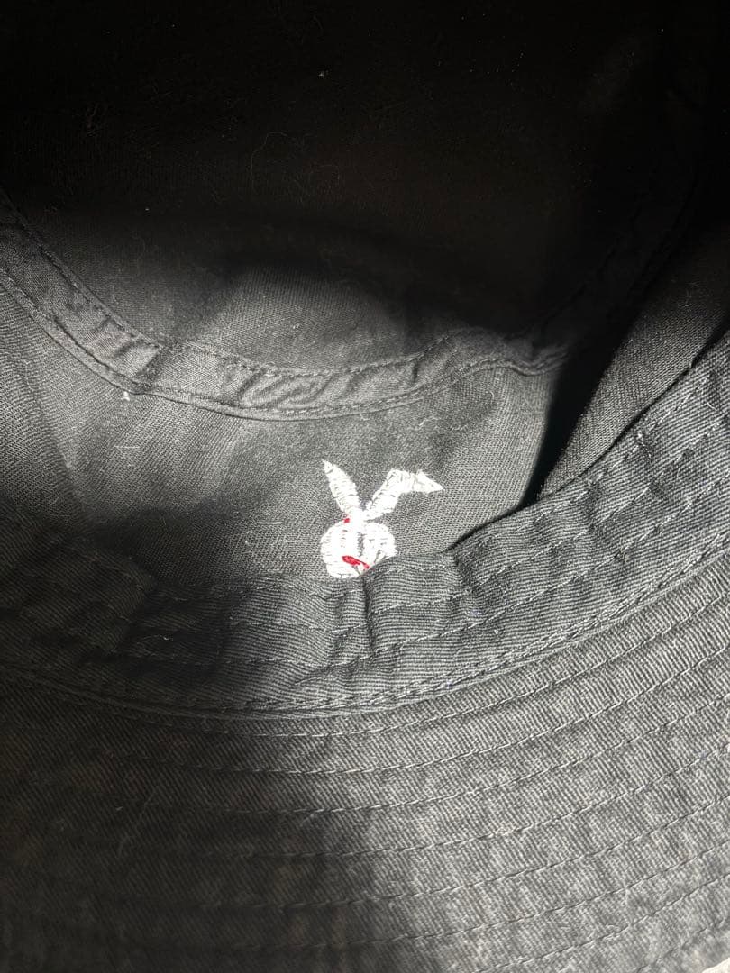 s*n様 プレイボーイ スカルバニー PLAYBOY バケットハット ハンドメイ
