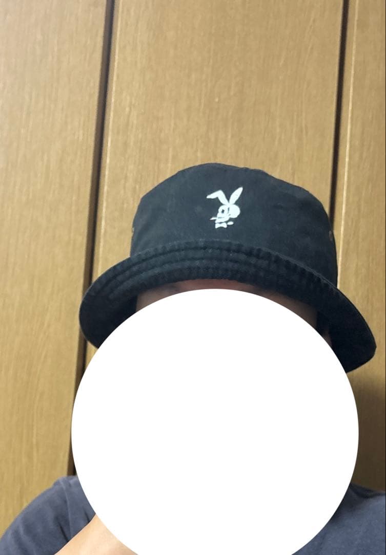s*n様 プレイボーイ スカルバニー PLAYBOY バケットハット ハンドメイ