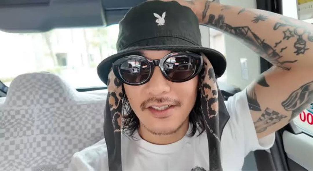 s*n様 プレイボーイ スカルバニー PLAYBOY バケットハット ハンドメイ