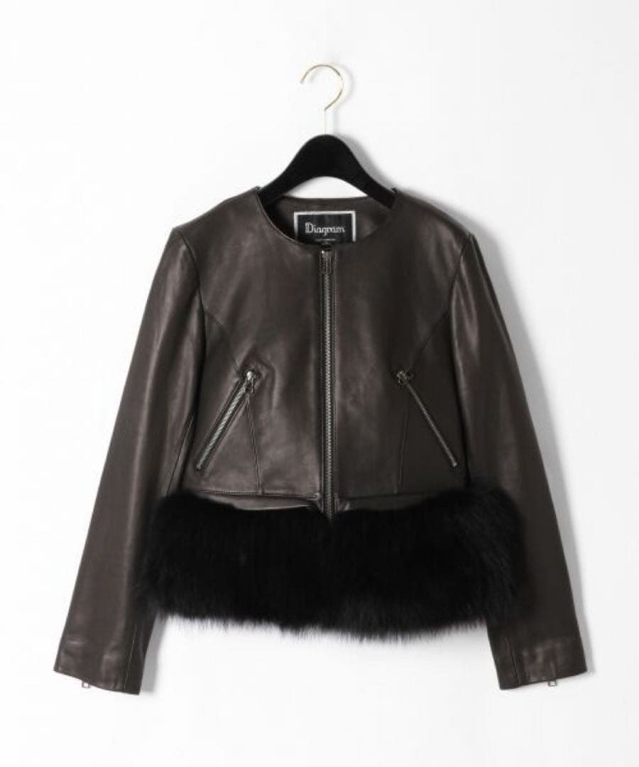 グレースコンチネンタル　ダイアグラム　フォックスファーブルゾン