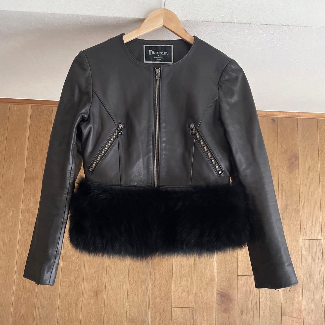 グレースコンチネンタル　ダイアグラム　フォックスファーブルゾン