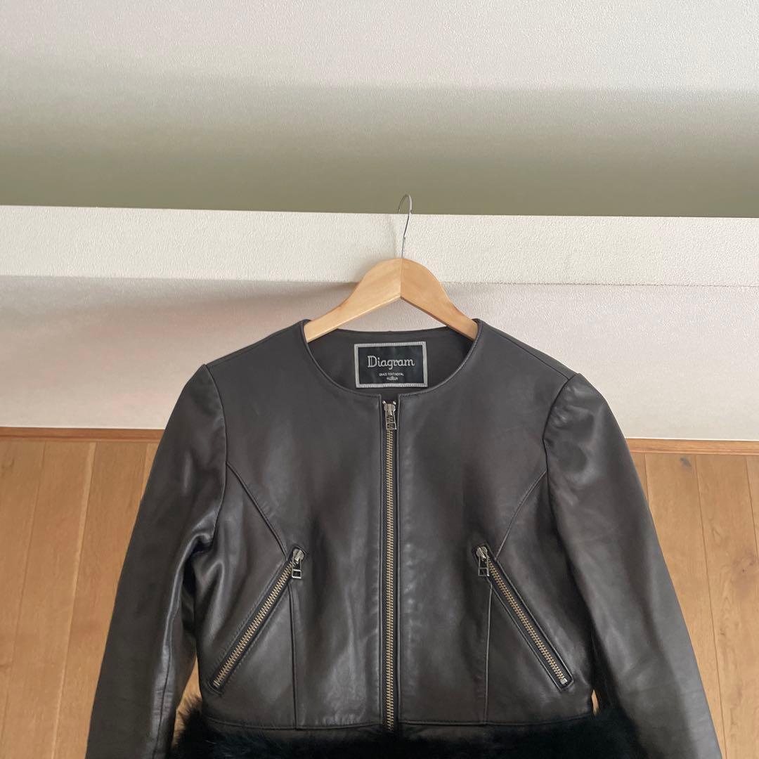 グレースコンチネンタル　ダイアグラム　フォックスファーブルゾン