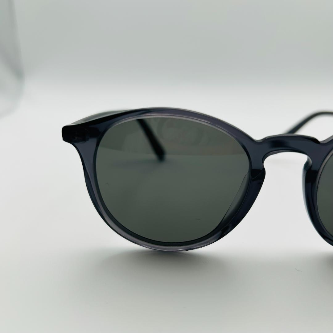 未使用 MONCLER モンクレール サングラス ボストン ブラック 偏光レンズ