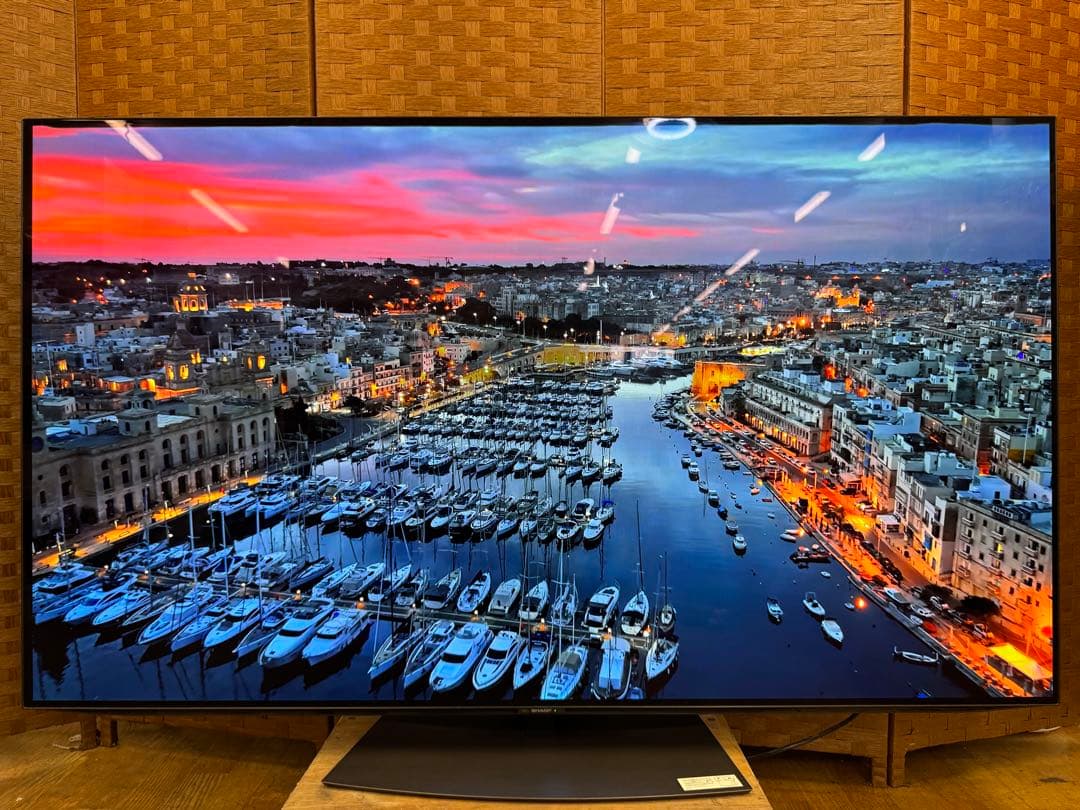 F078 SHARP 65型　有機ELテレビ　4Kチューナー内蔵　2020年製