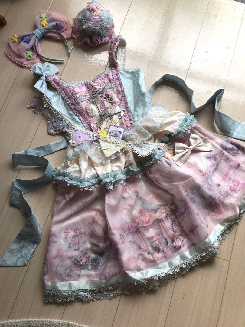 ロリータ　ワンピース カルーセル メリーゴーランド