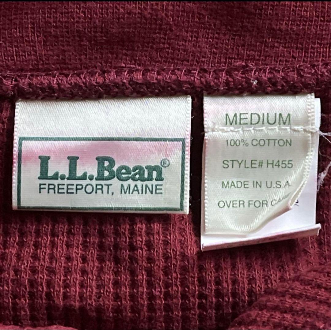 レア　L.L.BEAN 80sヘンリーネック　ニット　y2k お兄系
