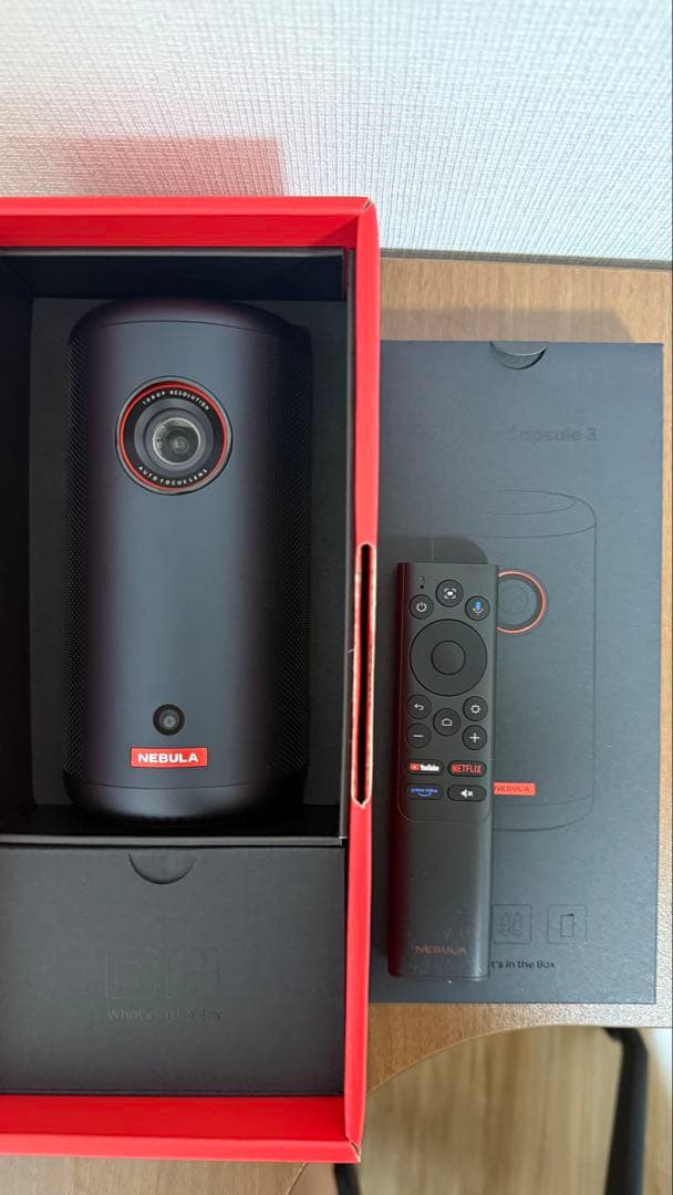 【美品】NEBULA Capsule 3 ポータブルプロジェクター