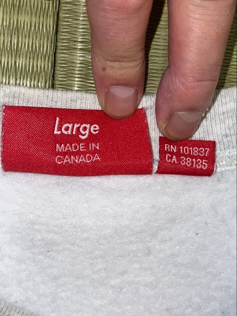 supreme small Box logo スウェット トレーナー