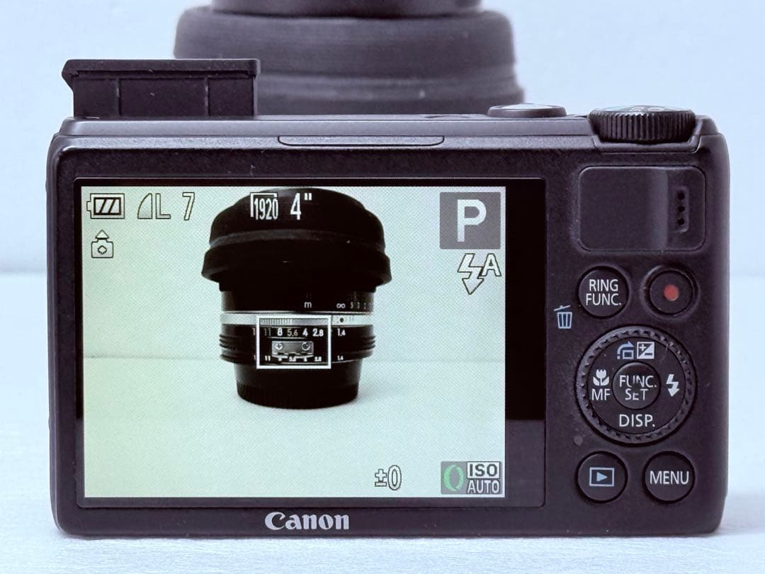 Canon PowerShot S100 動作確認済 コンデジ ミニマルデザイン