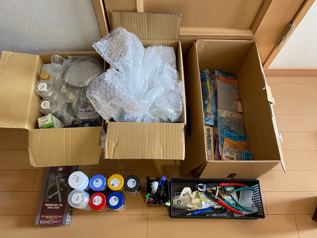 プラモデル塗料等消耗品まとめ 引退品