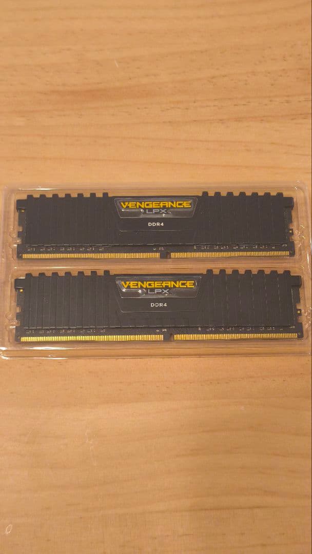 CORSAIR DDR4 2666MHz 8GB×2枚 計16GB