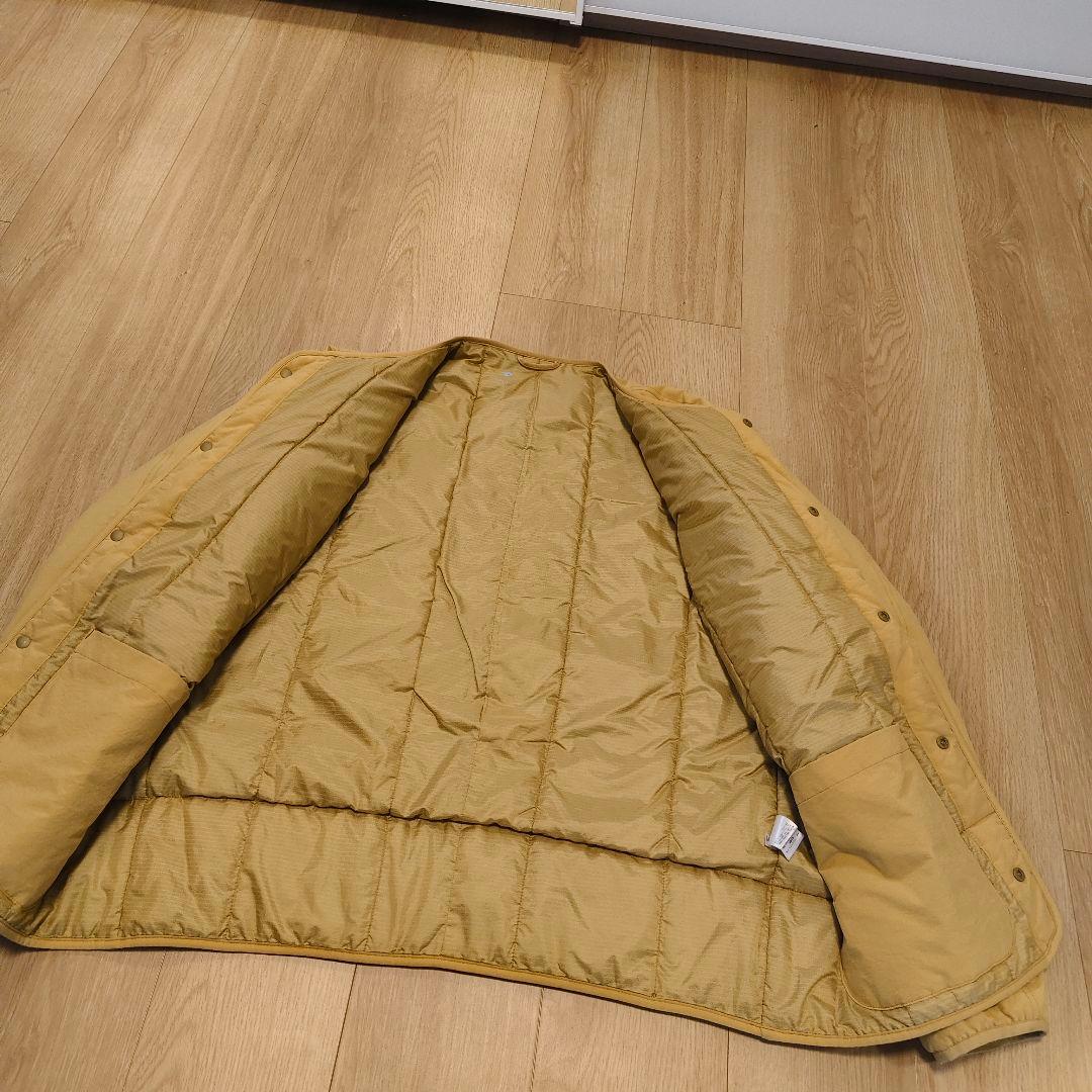 デサント＊LIGHT PUFF CARDIGAN JACKET ddd イエロー