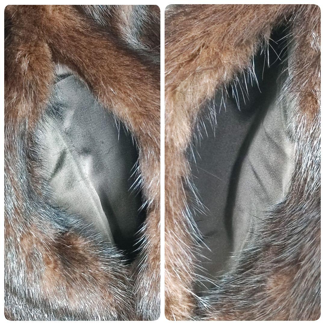 美品　SAGAミンク　ファーコート　9　ランブルトン　Onward　ネームあり