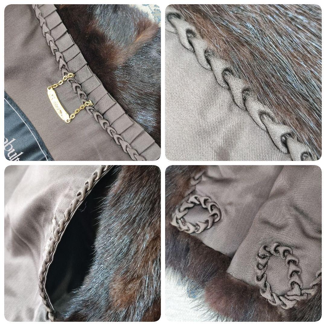 美品　SAGAミンク　ファーコート　9　ランブルトン　Onward　ネームあり