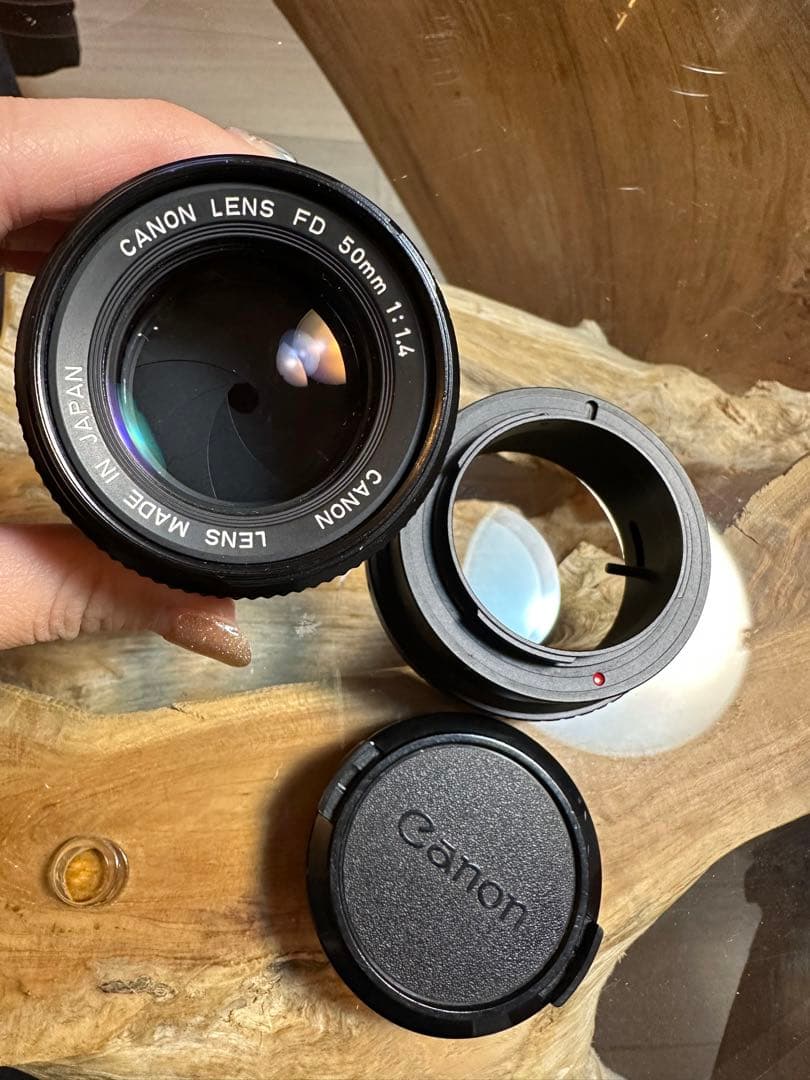 CANON LENS FD 50mm 1:1.4カメラレンズ