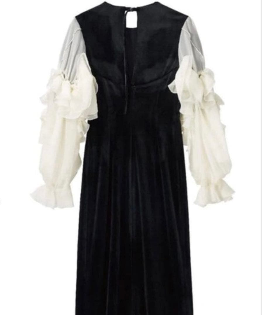 Knuth Marf クヌースマーフ 2way シフォンドッキングワンピース