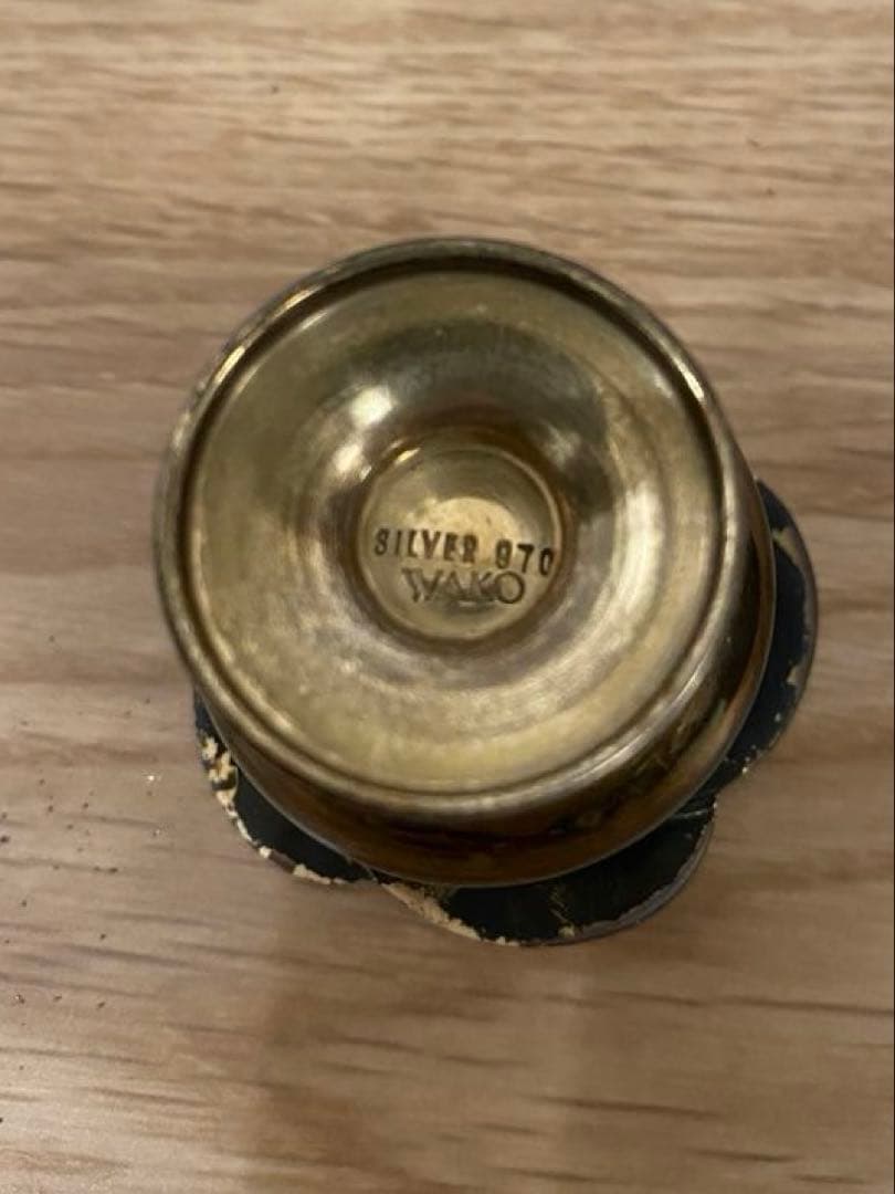 【WAKO】ティーストレイナー　アンティーク食器