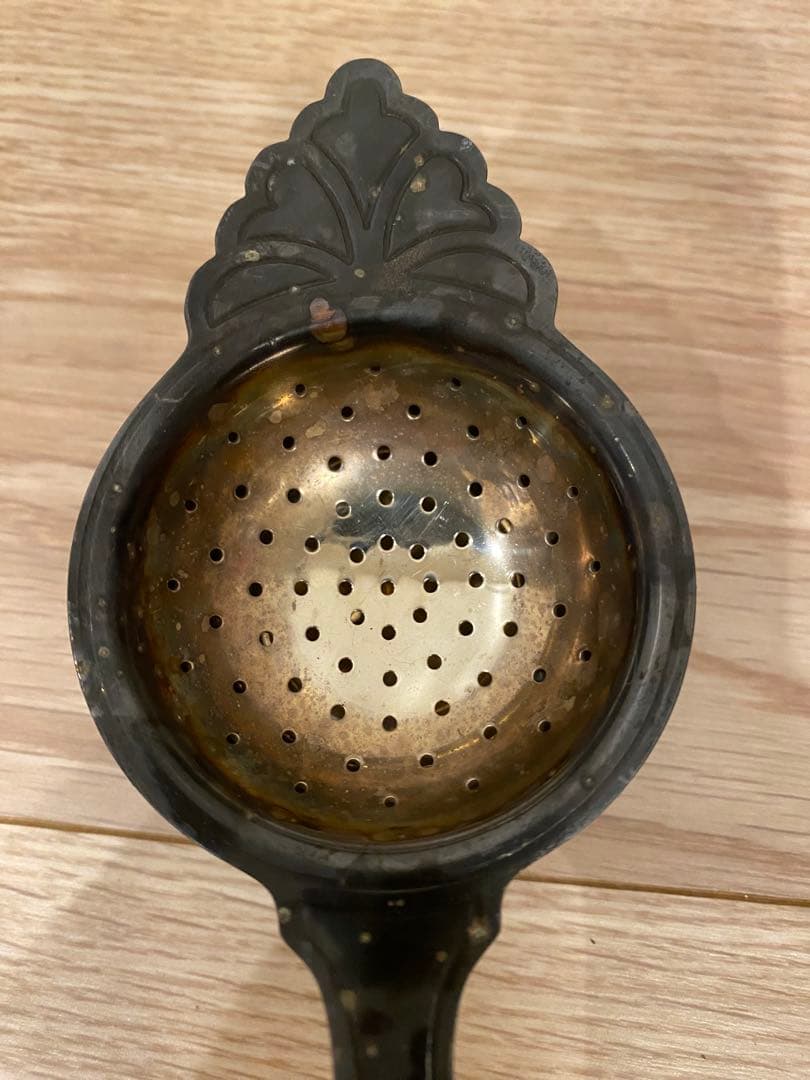 【WAKO】ティーストレイナー　アンティーク食器