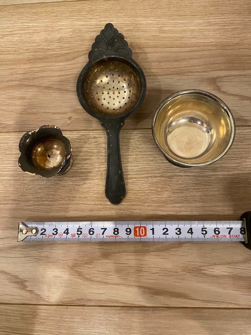 【WAKO】ティーストレイナー　アンティーク食器