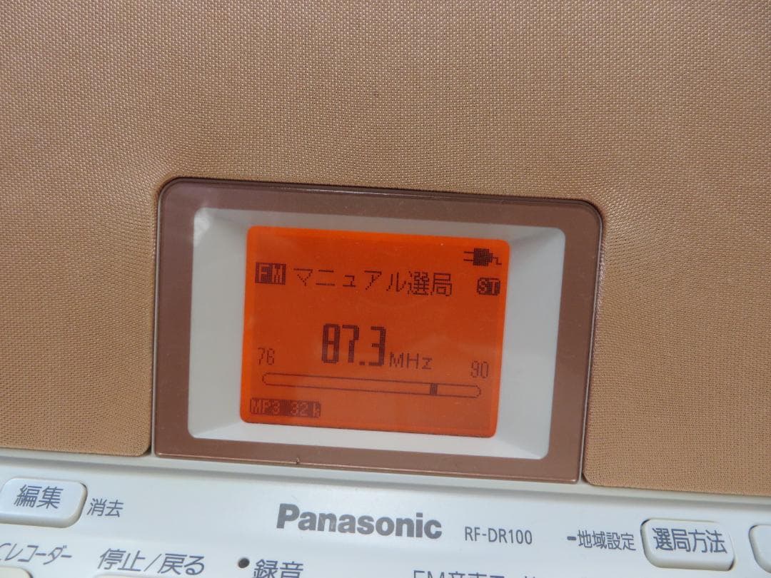 Panasonic ラジオレコーダー RF-DR100美品