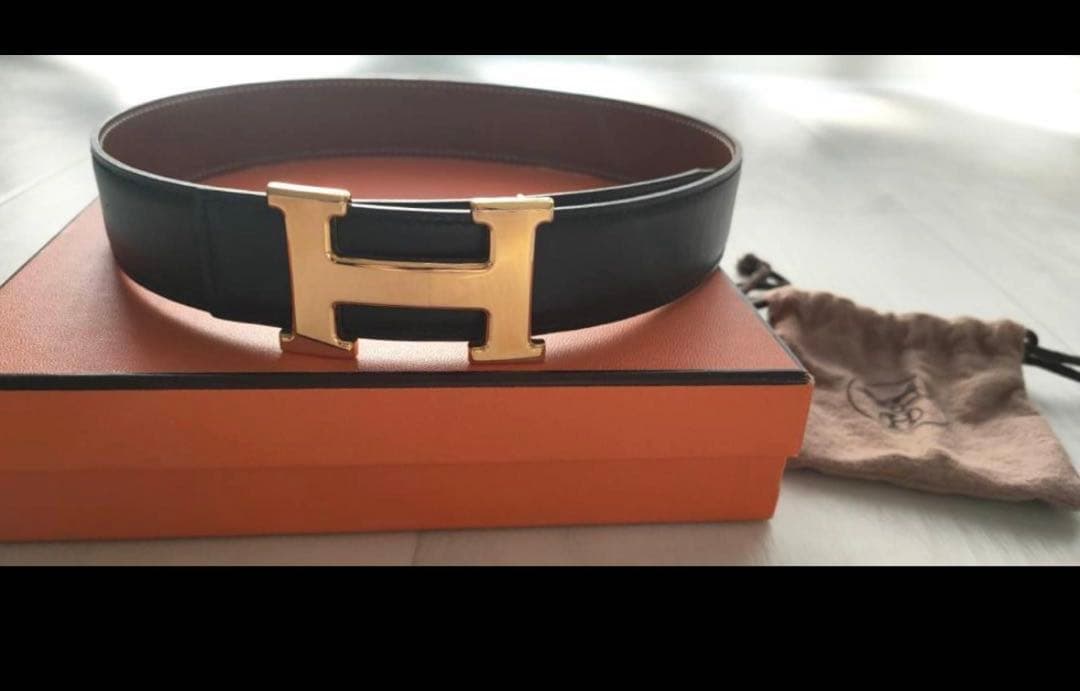 エルメス HERMES コンスタンス Hベルト リバーシブル 60