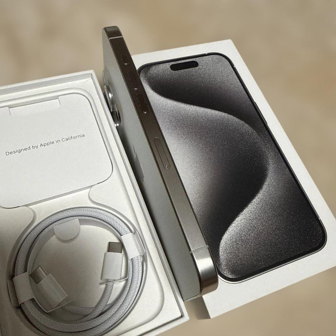 【美品】iPhone 15 Pro｜256GB｜SIMフリー版