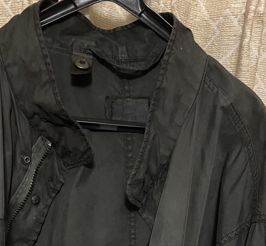 U.S.ARMY M65 フィッシュテールパーカ 黒染め 米軍実物 モッズコート