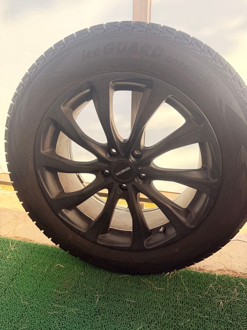 BALMINUM 18インチタイヤホイール4本セットスタッドレスiceGUARD