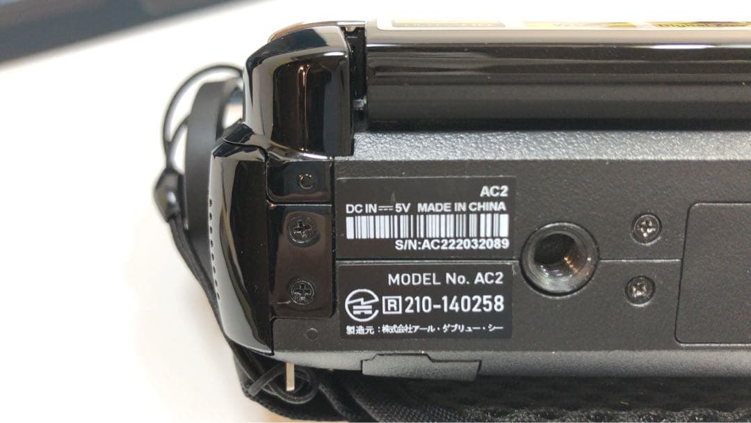 RXC 4K ビデオカメラ　ハンディカメラ