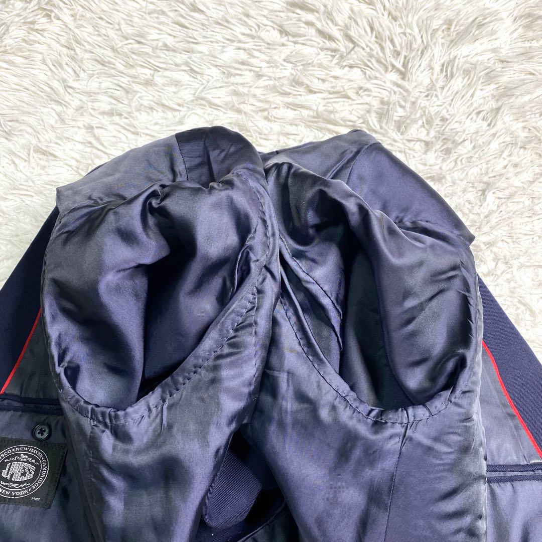 美品✨J.PRESS テーラード 紺ブレ ダブル ウール L 金ボタン メンズ