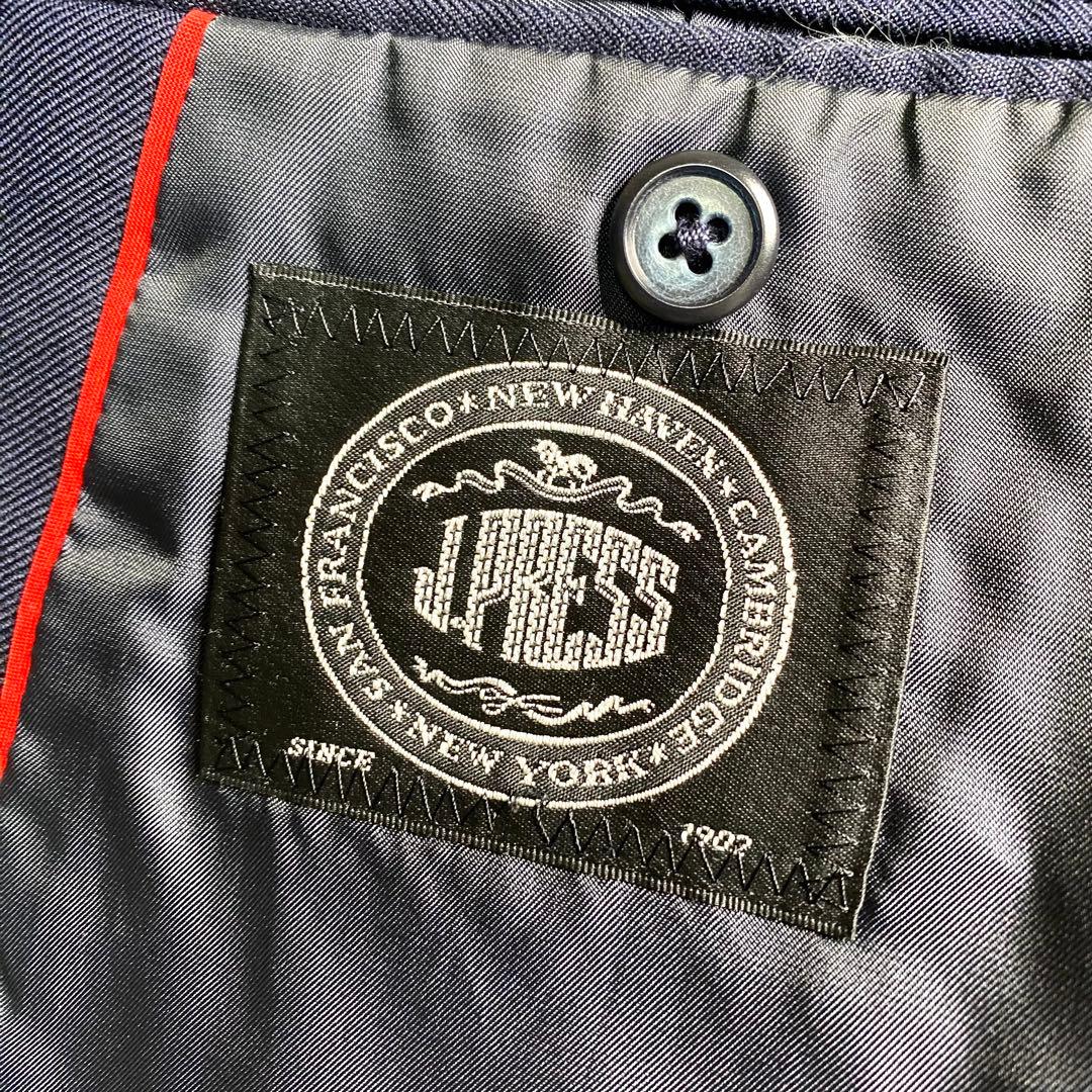 美品✨J.PRESS テーラード 紺ブレ ダブル ウール L 金ボタン メンズ