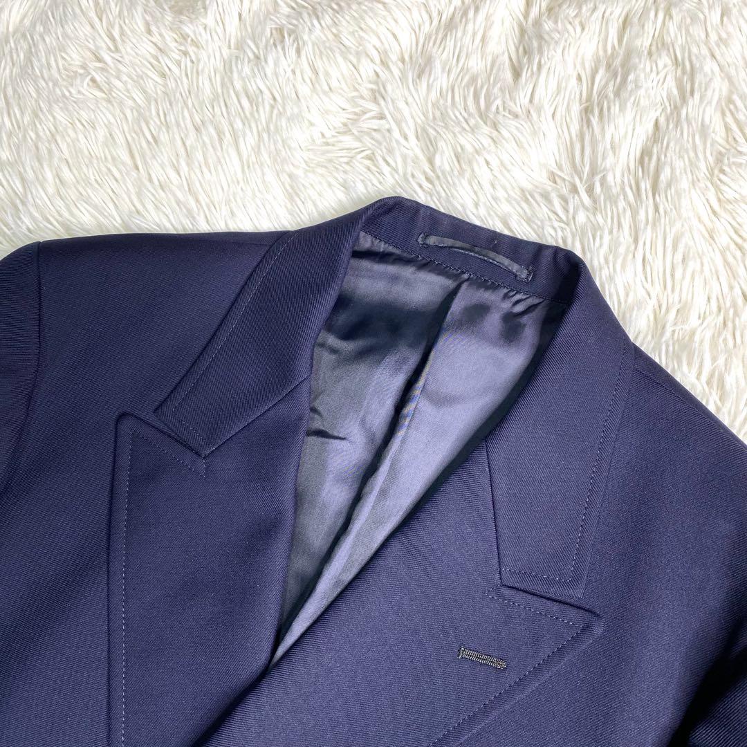美品✨J.PRESS テーラード 紺ブレ ダブル ウール L 金ボタン メンズ