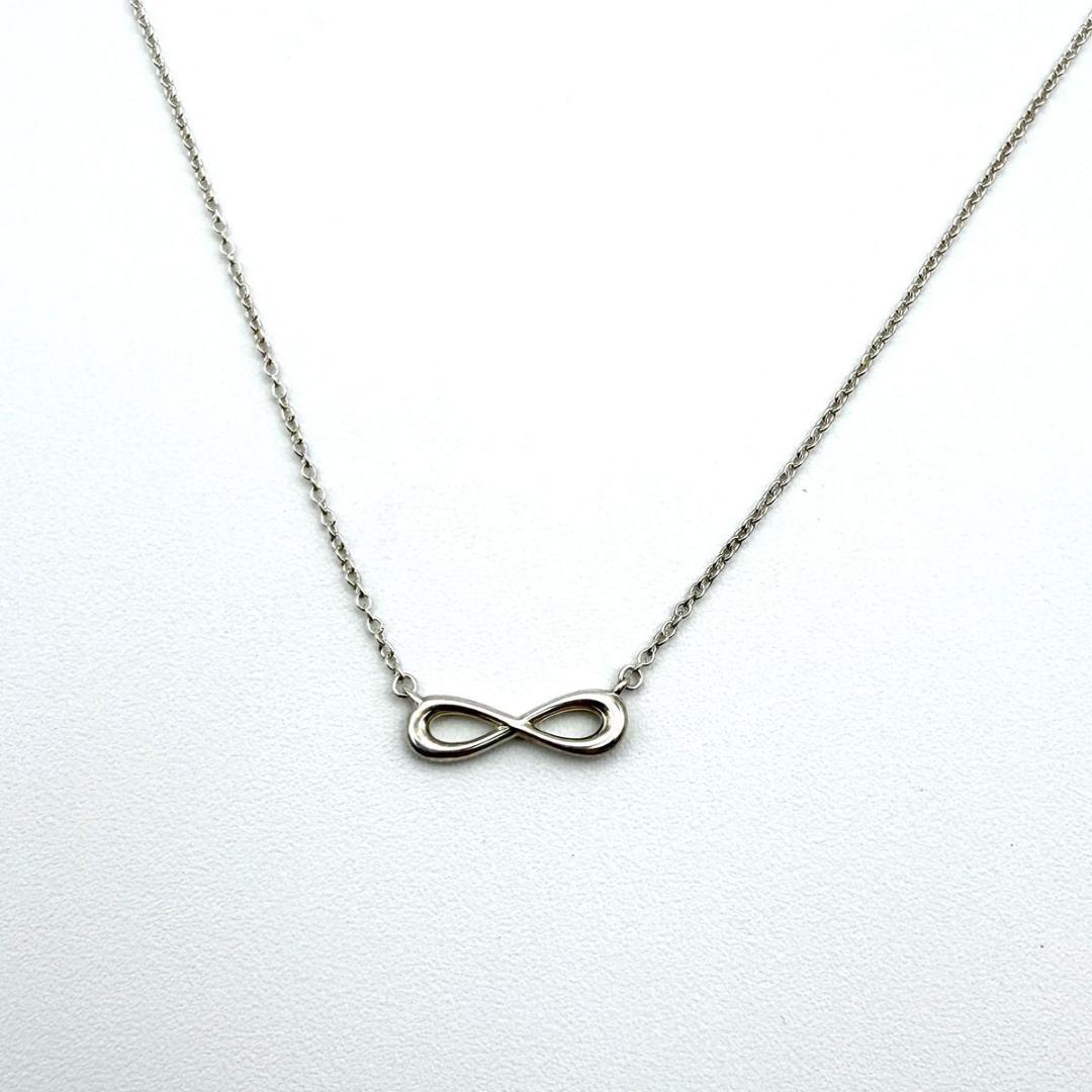 Tiffany インフィニティ　ペンダント　シルバーネックレス　925 チェーン