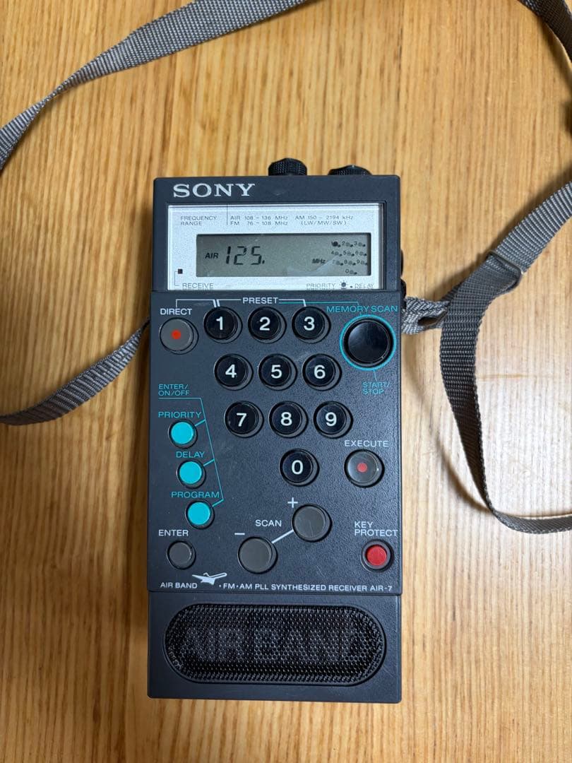 SONY AIR-7 エアバンドラジオ美品