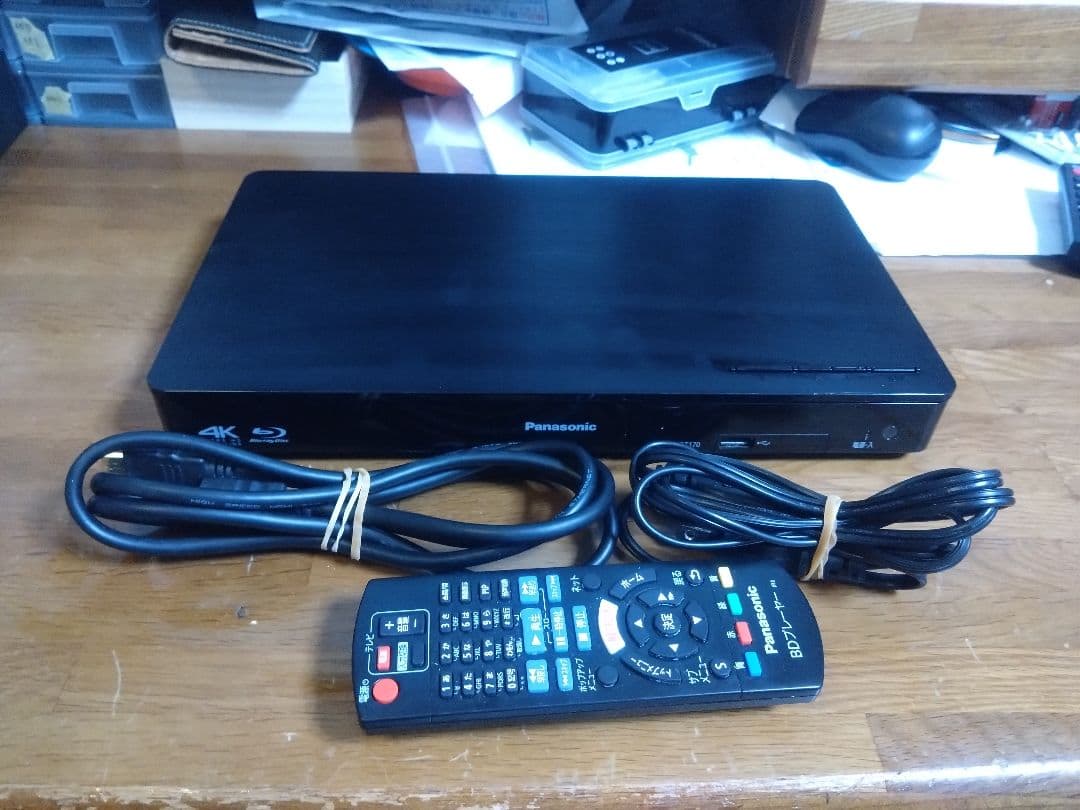 【動作確認済】Panasonic DMP-BDT170 4KBDプレーヤー②
