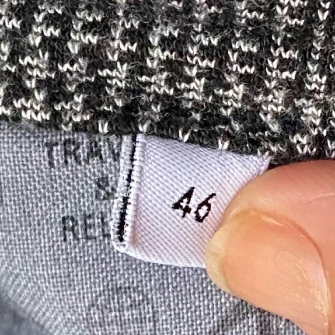 【美品】PT トリノ TRAVEL ドローコード トラベルパンツ 46 グレー