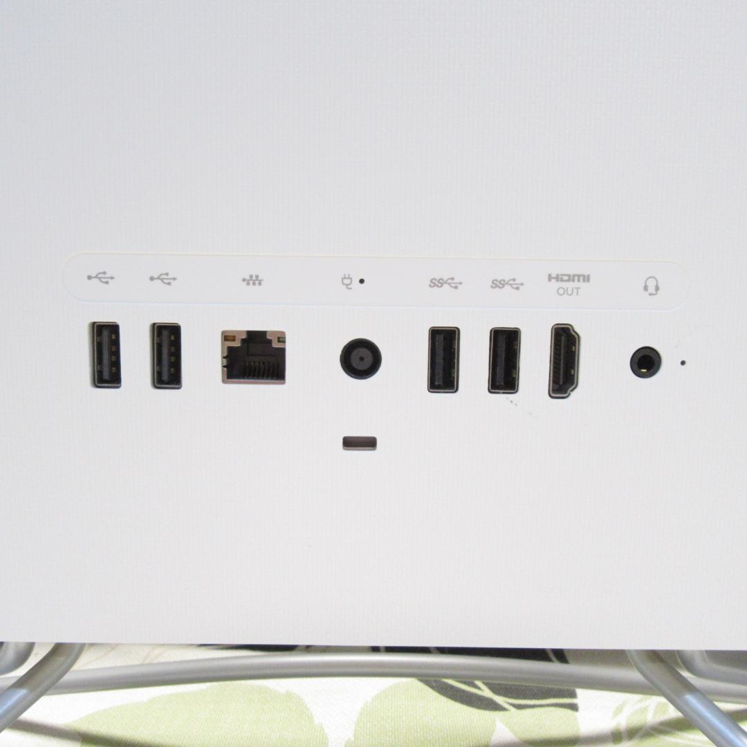 人気の白Win11公式対応！高年式2021！メ8G/SSD+HDD/カメラ/無線