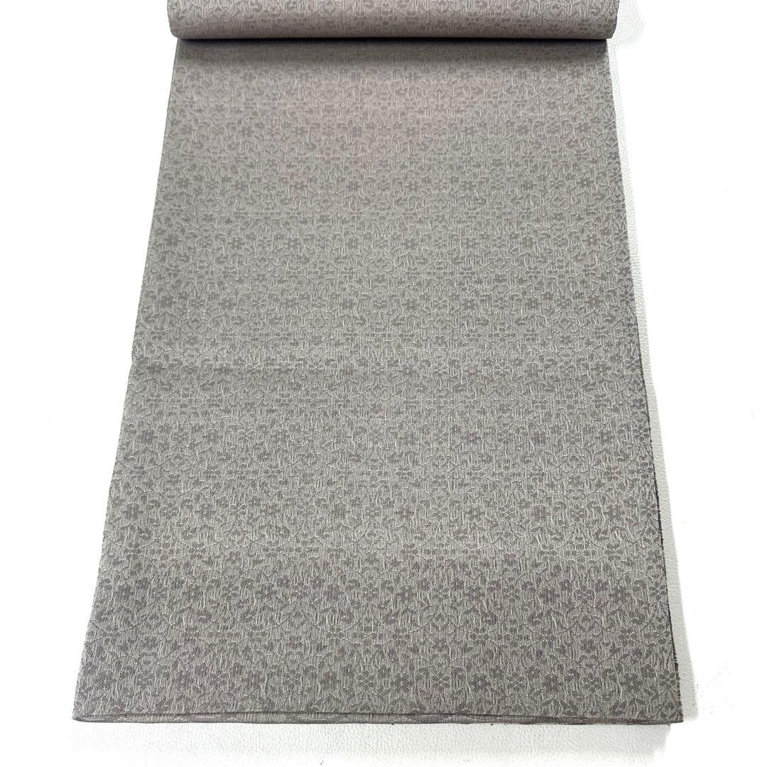 専用帯4967 ●高級 正絹 ぜんまい紬 袋帯