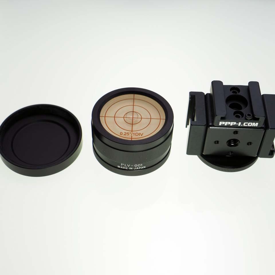 【超絶高精度】カメラ用精密水準器　PLV-001